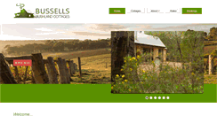 Desktop Screenshot of bushlandcottages.com.au