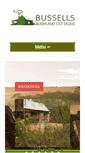 Mobile Screenshot of bushlandcottages.com.au